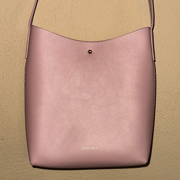 Samara Vegan Leather Bag • Peony - Picture 1 of 7